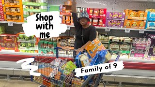 SAMS CLUB GROCERY SHOPPING FOR LARGE FAMILY  FAMILY VISITING  SHOP WITH ME MOM OF 7 [upl. by Ecinom]