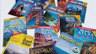 American Journey A Treasury of Rand McNally Road Atlas Covers [upl. by Aitnis]