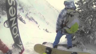 Couloir du Chapeau Grand Montet Chamonix Freeriding Session Pow [upl. by Oliva]