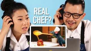 Real Chefs Review Cooking Movie Scenes [upl. by Lajes]