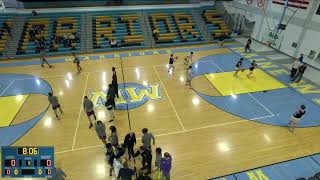 Maine West High School vs Waukegan High School Mens Sophomore Basketball [upl. by Barrett]