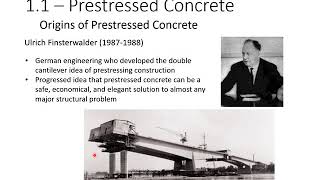 Prestressed Concrete Design  1  Introduction [upl. by Aneehsak]