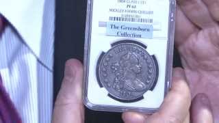 Mickley Specimen 1804 Silver Dollar to be Sold by Heritage VIDEO 344 [upl. by Ylirama]