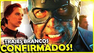 TRAILER VINGADORES PRIMEIRA ANÁLISE  TRAJES BRANCOS STARK VOLTOU [upl. by Riess]