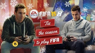 FIFA 15  Christmas Commercial  Messi vs Hazard [upl. by Rot]