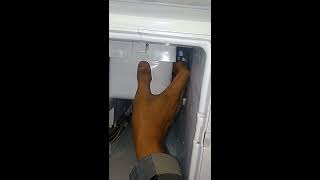 How to fix a Refrigerator  Ice Maker Replaced on a GE Bottom Freezer Refrigerator French Door [upl. by Akinuahs792]