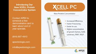 XCELL Protein Concentration Vs Leading Competitor [upl. by Epolulot]