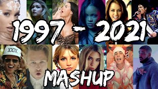 POP SONGS WORLD 19972021  POP 2021 MEGAMİX 200 Songs Mashup [upl. by Miran]