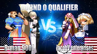 MUGEN Women Championship II  Round 0   Bman 9001 VS JacobV enterprises [upl. by Eluk]