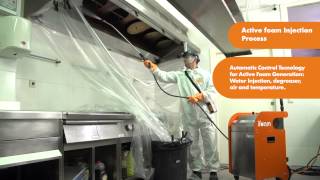 TEINNOVA TEGRAS iFoam Foam Active Cleaning System [upl. by Verras314]