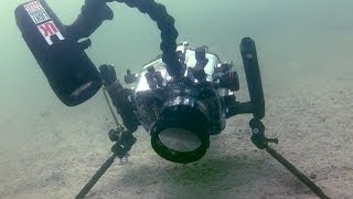 Underwater Tripod for macro [upl. by Ekram]