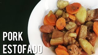 Pork Estofado Recipe  LUTONG SIMPOL  Lutong Pinoy [upl. by Danika]