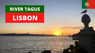 River Tagus Views of The Riverside Lisbon [upl. by Aehs]