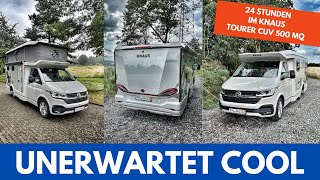 24 STUNDEN im Knaus Tourer CUV 500 MQ  Praxistest  Cooles Konzept aber [upl. by Bernarr515]