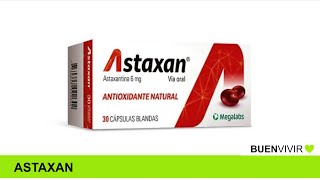 ASTAXAN  Antioxidante natural  Megalabs  BUENVIVIR💚 200924 Canal 4 [upl. by Yentyrb]