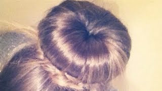 ♡ Chignon tressé facile amp décoiffé [upl. by Lucian933]