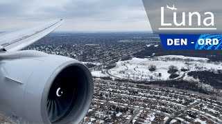 United Airlines Boeing 777200ER Flight From Denver to Chicago OHare [upl. by Elisha873]