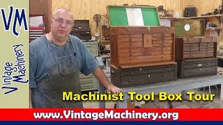 Machinist Tool Boxes A Tour of Boxes Saved from the Scrapper [upl. by Ikiv]