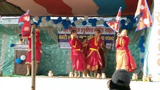 lagdacha malai ramailo लाग्दछ मलाई रमाइलो मेरै पाखापखेरो  Nepali songs  Stage dance  Mithila [upl. by Yregram843]