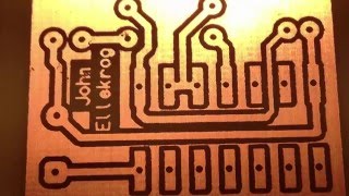 Printfremstilling PCB Del 2 [upl. by Oratnek]