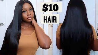 ORGANIQUE MASTERMIX YAKI STRAIGHT I 3 BUNDLES AND LACE CLOSURE FOR 28 I 2 MONTH UPDATE [upl. by Ramedlab]