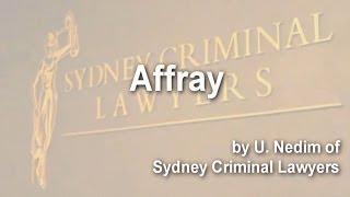 Affray [upl. by Ardnuyek418]