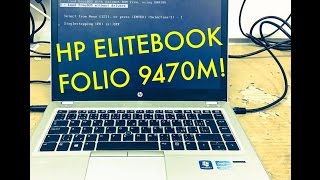 HP Elitebook Folio 9470M disassembly and thermal paste replacement  O Barbudo da Tecnologia [upl. by Akived]