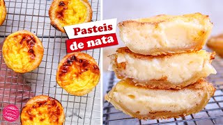 💕 PASTEIS DE NATA FLANS PORTUGAIS à LISBONNE  💕 [upl. by Eetsim981]