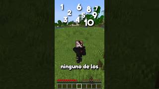 Minecraft Pero NO Puedo Decir Estos Números shorts [upl. by Acirat]