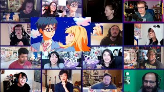 Shigatsu wa Kimi no Uso Opening 1  REACTION MASHUP [upl. by Renault992]