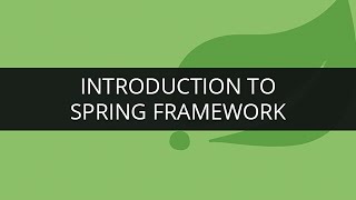 Introduction to Spring Framework  Spring Tutorial for Beginners  Edureka [upl. by Holden]