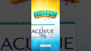 Acuvue Oasys Multifocal kontakt lensler göz alıcı kampanyalarla Lensmarketcom’da [upl. by Hnaht]