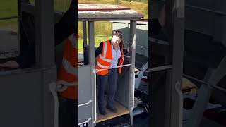 🚂 🟩 Pontypool Blaenavon Steam departure rightaway guard flag goodstrain railways whistle [upl. by Spindell]