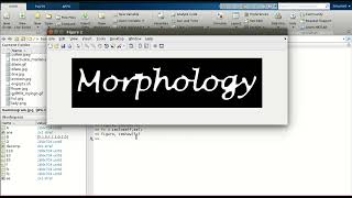 20 morphological image processing [upl. by Cathrin214]