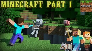 Minecraft pocket edition part 1 gameplay in tamilon vtg [upl. by Tocs376]