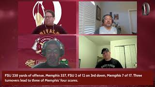 The Osceolas Seminole Sidelines Postgame Show Florida State vs Memphis [upl. by Whyte211]