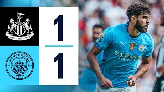 HIGHLIGHTS Newcastle 11 Man City  Gvardiol and Gordon goals ⚽️  Premier League [upl. by Eidak750]