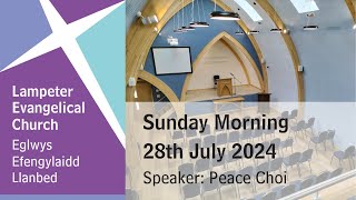 Lampeter Evangelical Church Morning Service 28th July 2024 [upl. by Lyndsay]