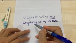 Xem tuổi chồng 1989 cưới vợ 1992 xấu hay tốt [upl. by Giaimo576]