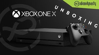 Unboxing XBOX ONE X [upl. by Mendelsohn857]