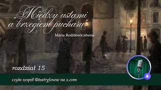 quotMiędzy ustami a brzegiem pucharuquot M Rodziewiczówna  rozdział 15 audiobook [upl. by Sixela]