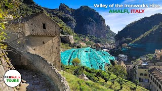 Amalfis Valle dell Ferriere Valley of the Ironworks Hike  4K  with Captions [upl. by Sevein]