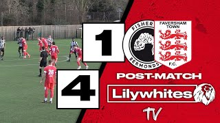 Highlights  Fisher FC 1 Faversham Town 4 [upl. by Alak]