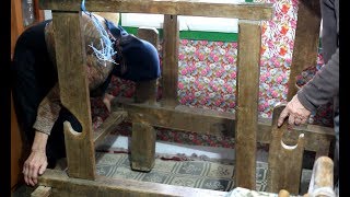 Setting Up a LOOM for Weaving the Traditional Way [upl. by Neved]