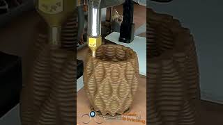 Claybolt by Durbeen Designworks 3D Printing a Stunning Ceramic Vase ceramic3dprinting 3dprinting [upl. by Oly]