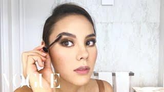 Catriona Grays Miss Universe Makeup Routine  Beauty Secrets  Vogue [upl. by Eiclud]