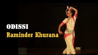 Odissi dance by Raminder Khurana [upl. by Saimerej]