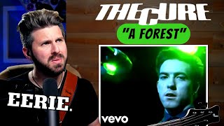 This song is a feeling First Listen to THE CURE  “A Forest”  Bass Teacher Reaction  Analysis [upl. by Assennav]