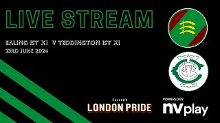 LIVE STREAM  Ealing 1st XI v Teddington 1st XI  MCCL T20 [upl. by Elyagiba]