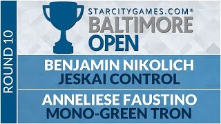 SCGBALT Round 10  Benjamin Nikolich vs Anneliese Faustino Modern [upl. by Annavoeg]